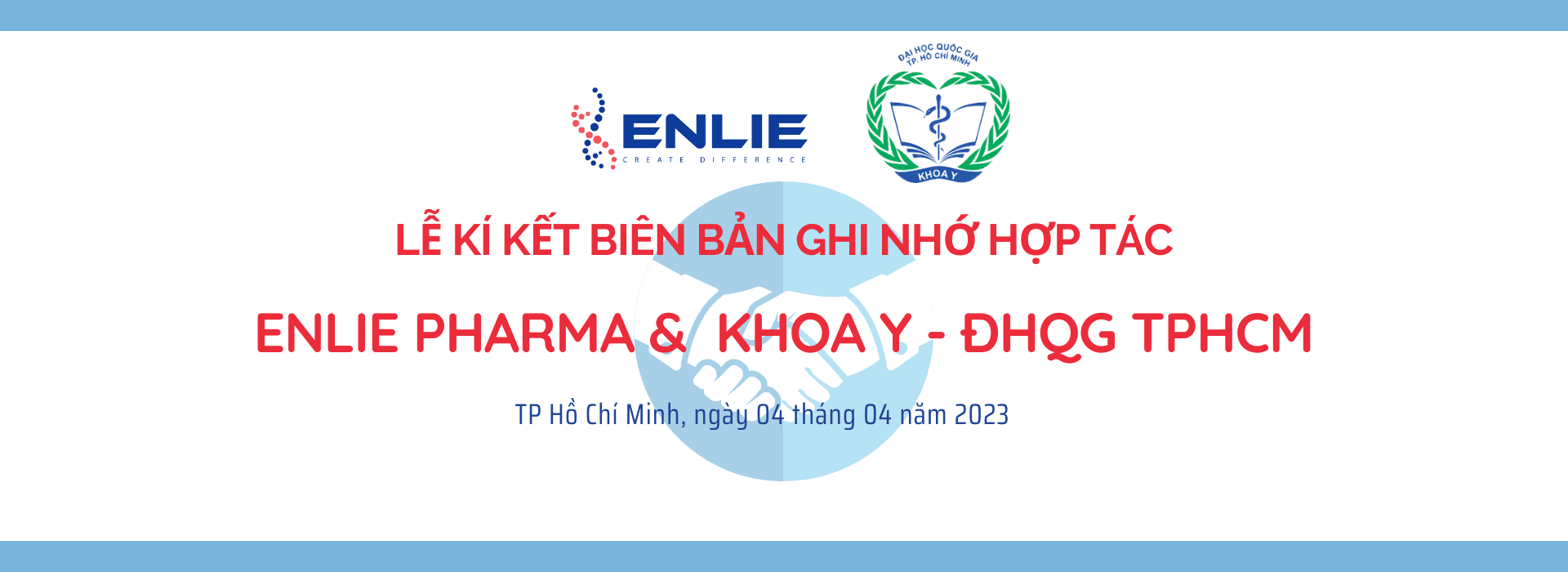 Enlie Pharma kí kết hợp tác với Khoa Y ĐHQG HCM
