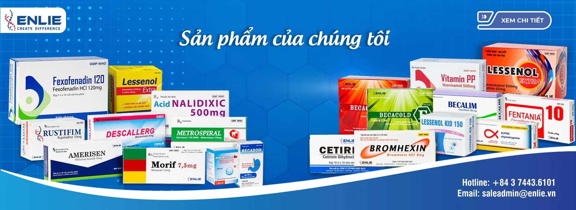 Sản phẩm tiêu biểu